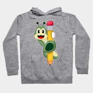 Caterpillar Pupil Pencil School Hoodie